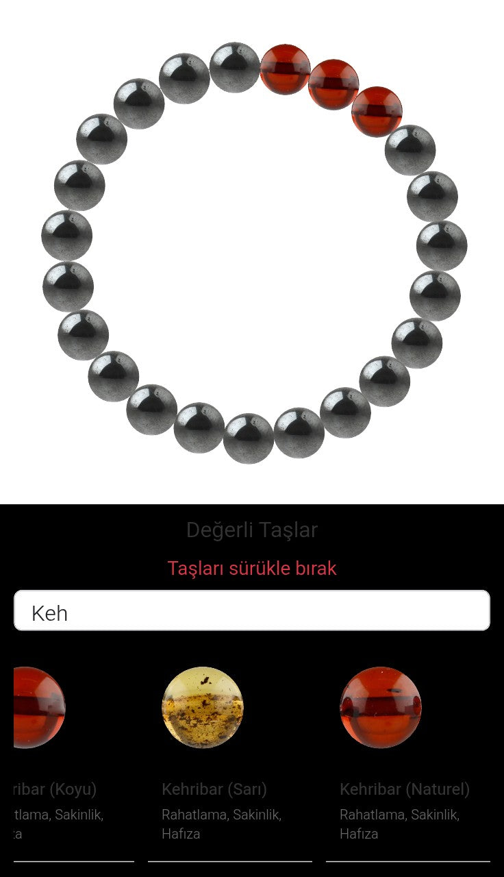 Özel Tasarım Elastik Misineli - 23 Taş - Özel Tasarım Görseli