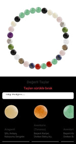 Özel Tasarım Elastik Misineli - 30 Taş - Özel Tasarım Görseli