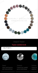 Özel Tasarım Elastik Misineli - 27 Taş - Özel Tasarım Görseli