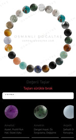 Özel Tasarım Elastik Misineli - 25 Taş - Özel Tasarım Görseli