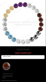 Özel Tasarım Elastik Misineli - 25 Taş - Özel Tasarım Görseli