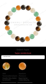 Özel Tasarım Elastik Misineli - 20 Taş - Özel Tasarım Görseli