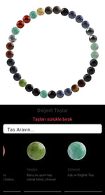 Özel Tasarım Elastik Misineli - 33 Taş - Özel Tasarım Görseli