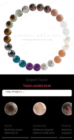 Özel Tasarım Elastik Misineli - 25 Taş - Özel Tasarım Görseli