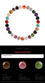 Özel Tasarım Elastik Misineli - 27 Taş - Özel Tasarım Görseli