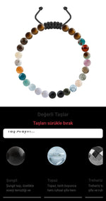 Özel Tasarım Merdiven Kapama Bileklik - 27 Taş - Özel Tasarım Görseli