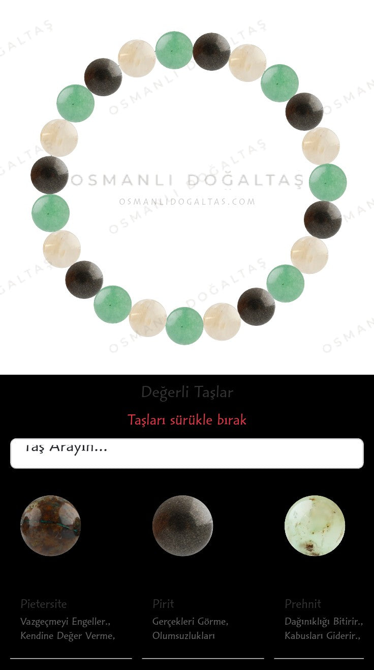 Özel Tasarım Elastik Misineli - 23 Taş - Özel Tasarım Görseli