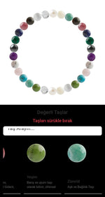 Özel Tasarım Elastik Misineli - 30 Taş - Özel Tasarım Görseli