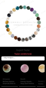 Özel Tasarım Elastik Misineli - 27 Taş - Özel Tasarım Görseli