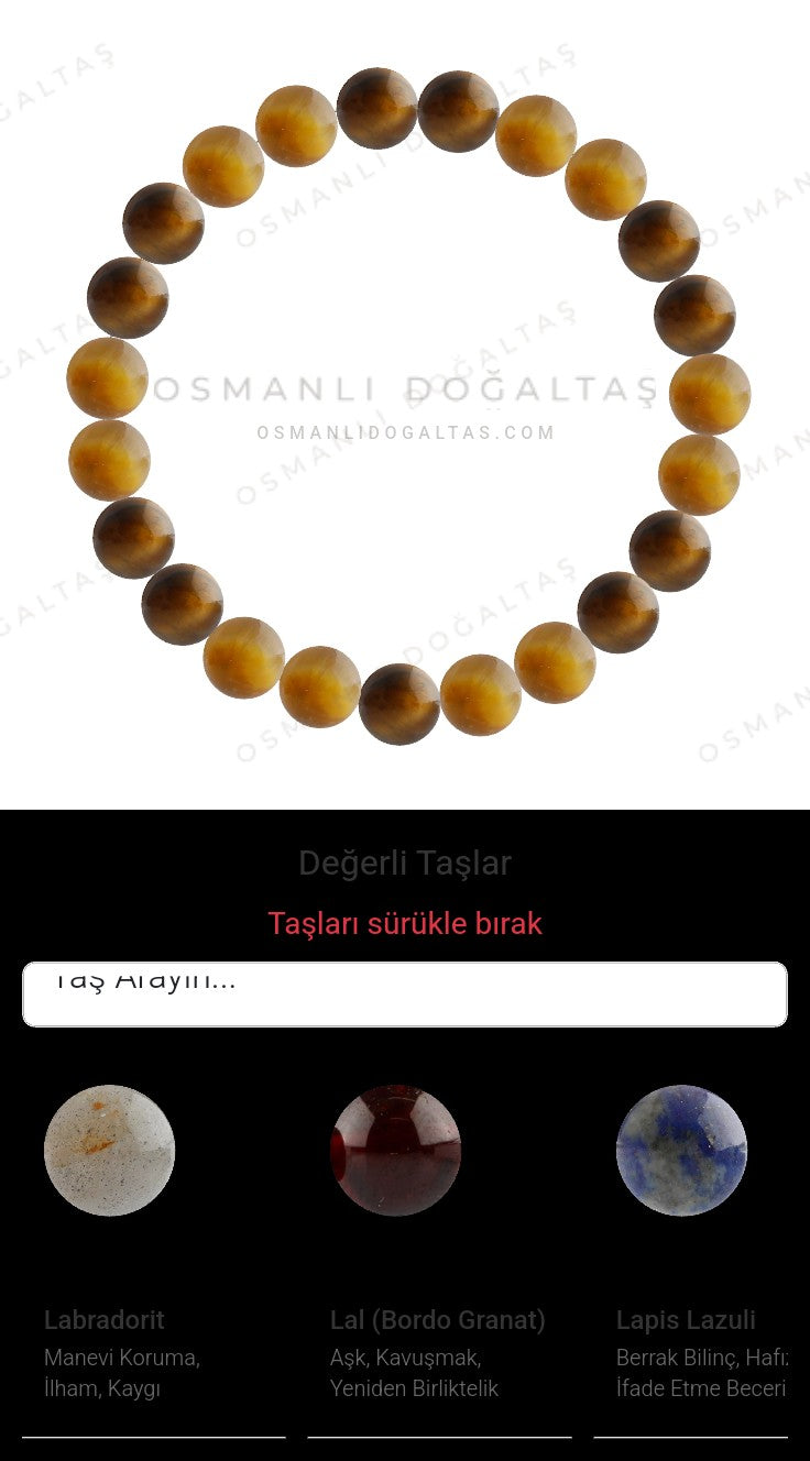 Özel Tasarım Elastik Misineli - 23 Taş - Özel Tasarım Görseli