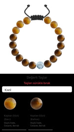 Özel Tasarım Merdiven Kapama Bileklik - 18 Taş - Özel Tasarım Görseli
