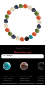 Özel Tasarım Elastik Misineli - 23 Taş - Özel Tasarım Görseli
