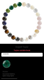 Özel Tasarım Elastik Misineli - 25 Taş - Özel Tasarım Görseli
