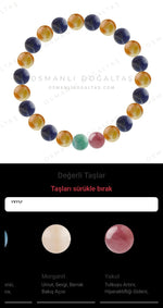 Özel Tasarım Elastik Misineli - 23 Taş - Özel Tasarım Görseli