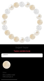 Özel Tasarım Elastik Misineli - 20 Taş - Özel Tasarım Görseli