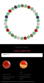 Özel Tasarım Elastik Misineli - 30 Taş - Özel Tasarım Görseli