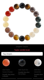 Özel Tasarım Elastik Misineli - 18 Taş - Özel Tasarım Görseli