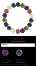 Özel Tasarım Elastik Misineli - 18 Taş - Özel Tasarım Görseli
