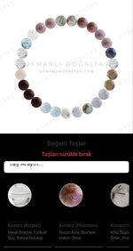 Özel Tasarım Elastik Misineli - 27 Taş - Özel Tasarım Görseli