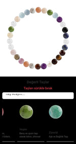 Özel Tasarım Elastik Misineli - 30 Taş - Özel Tasarım Görseli
