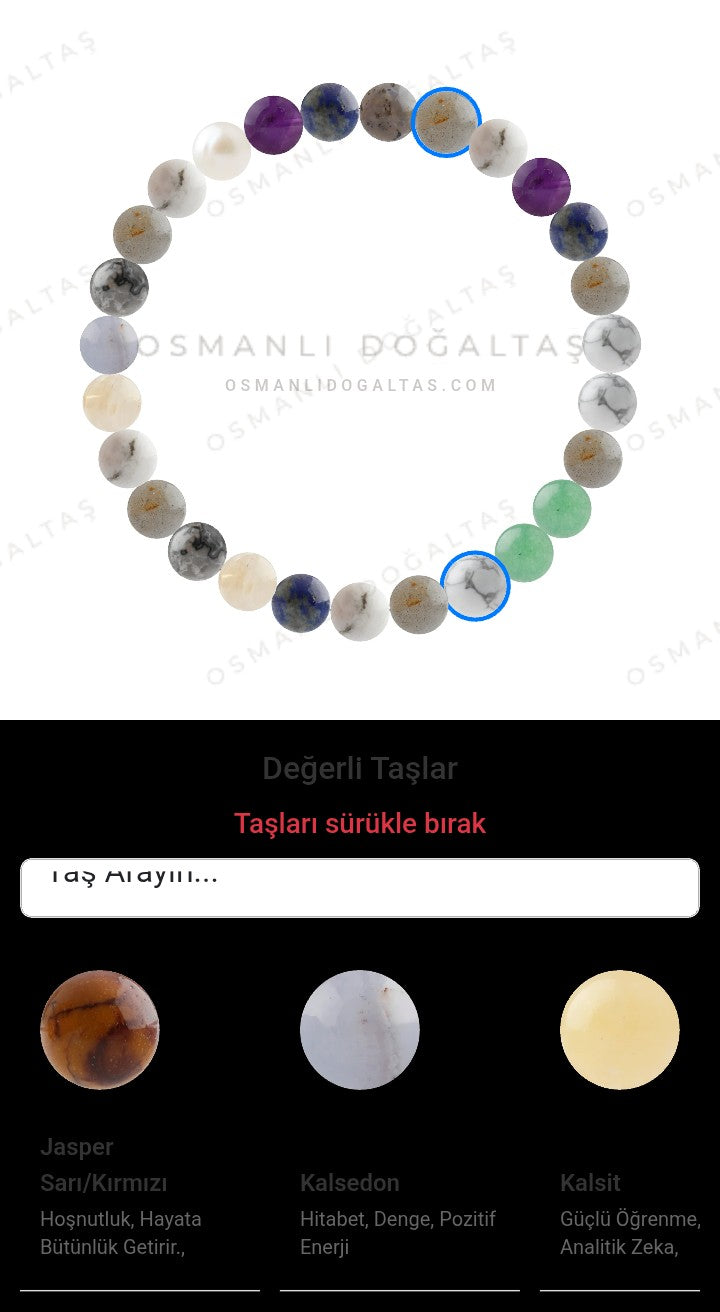 Özel Tasarım Elastik Misineli - 27 Taş - Özel Tasarım Görseli