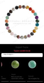 Özel Tasarım Elastik Misineli - 27 Taş - Özel Tasarım Görseli