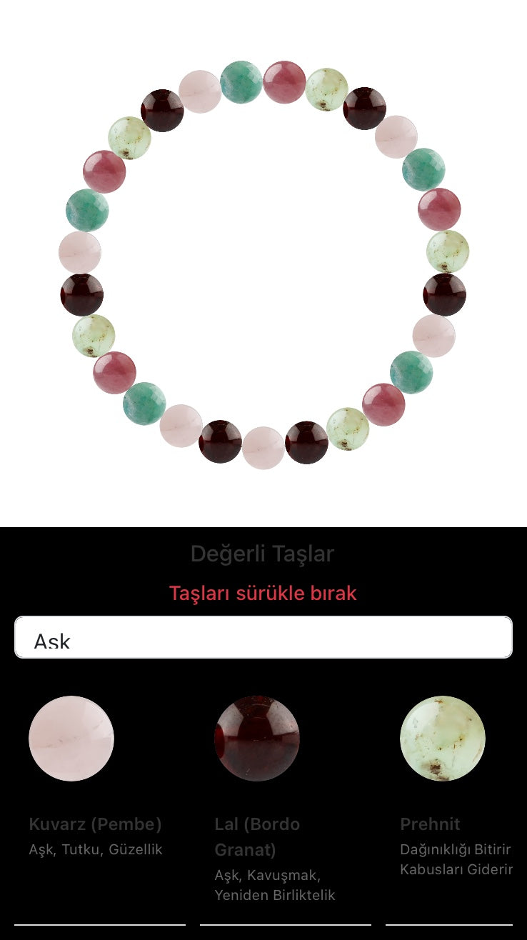 Özel Tasarım Elastik Misineli - 27 Taş - Özel Tasarım Görseli