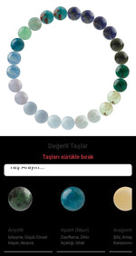 Özel Tasarım Elastik Misineli - 25 Taş - Özel Tasarım Görseli