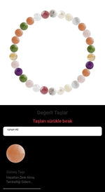 Özel Tasarım Elastik Misineli - 30 Taş - Özel Tasarım Görseli