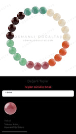 Özel Tasarım Elastik Misineli - 23 Taş - Özel Tasarım Görseli