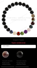 Özel Tasarım Elastik Misineli - 25 Taş - Özel Tasarım Görseli