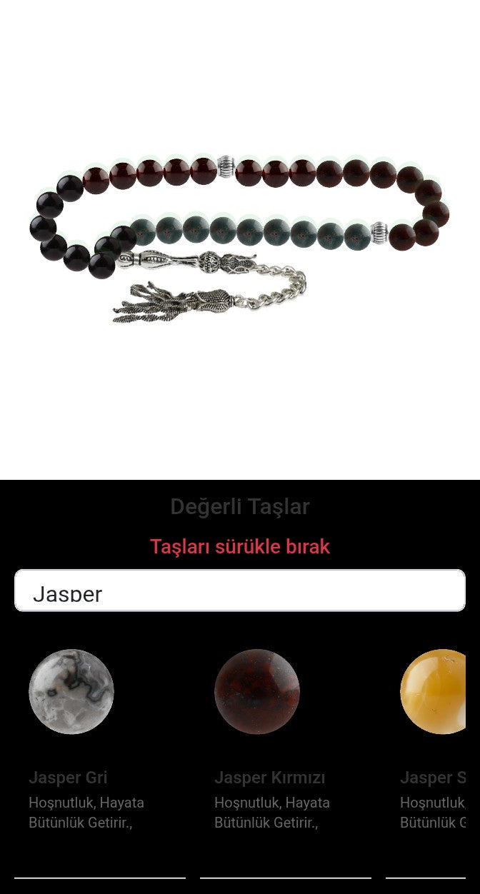 Özel Tasarım Tesbih - 33 Taş - Özel Tasarım Görseli