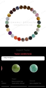 Özel Tasarım Elastik Misineli - 27 Taş - Özel Tasarım Görseli