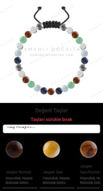 Özel Tasarım Merdiven Kapama Bileklik - 27 Taş - Özel Tasarım Görseli