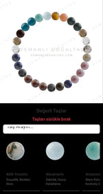 Özel Tasarım Elastik Misineli - 27 Taş - Özel Tasarım Görseli