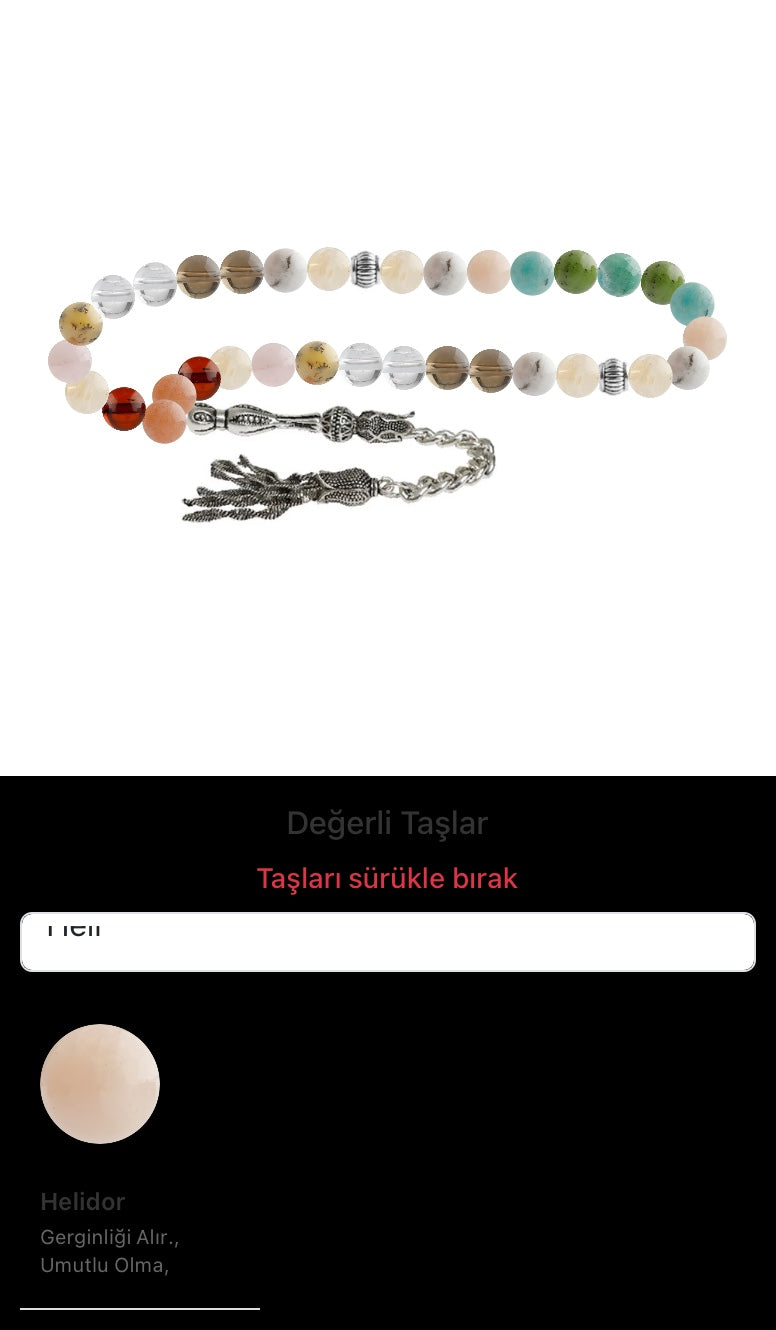 Özel Tasarım Tesbih - 33 Taş