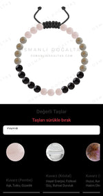 Özel Tasarım Merdiven Kapama Bileklik - 27 Taş - Özel Tasarım Görseli