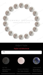 Özel Tasarım Elastik Misineli - 18 Taş - Özel Tasarım Görseli