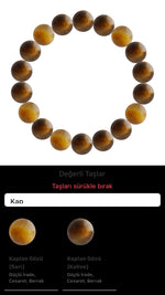 Özel Tasarım Elastik Misineli - 18 Taş - Özel Tasarım Görseli