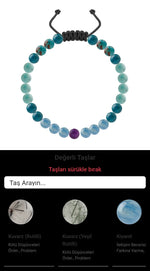Özel Tasarım Merdiven Kapama Bileklik - 27 Taş - Özel Tasarım Görseli