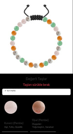 Özel Tasarım Merdiven Kapama Bileklik - 27 Taş - Özel Tasarım Görseli