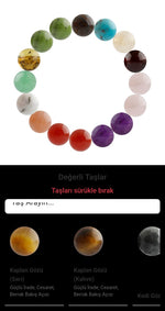 Özel Tasarım Elastik Misineli - 16 Taş - Özel Tasarım Görseli