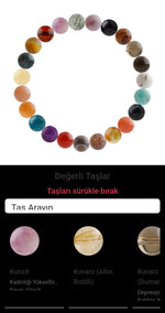 Özel Tasarım Elastik Misineli - 23 Taş - Özel Tasarım Görseli