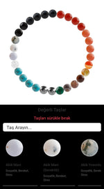 Özel Tasarım Elastik Misineli - 30 Taş - Özel Tasarım Görseli