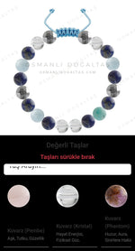 Özel Tasarım Merdiven Kapama Bileklik - 20 Taş - Özel Tasarım Görseli