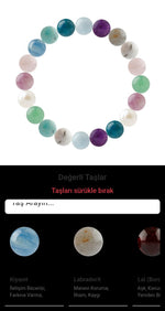 Özel Tasarım Elastik Misineli - 20 Taş - Özel Tasarım Görseli