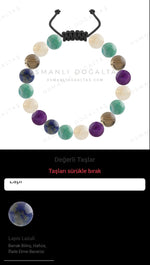 Özel Tasarım Merdiven Kapama Bileklik - 18 Taş - Özel Tasarım Görseli