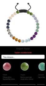 Özel Tasarım Merdiven Kapama Bileklik - 27 Taş - Özel Tasarım Görseli