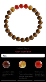 Özel Tasarım Elastik Misineli - 23 Taş - Özel Tasarım Görseli