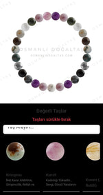 Özel Tasarım Elastik Misineli - 27 Taş - Özel Tasarım Görseli